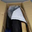 BestOffice Office Chair Ergonomic Cheap Desk Chair Mesh Computer Chair Lumbar Support Modern Executive Adjustable Stool Rolling Swivel Chair for Back Pain (Black) (1 Pcs)