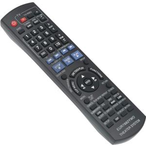 EUR7662YW0 Replace Remote Control fit for Panasonic DVD Home Theater Sound System SC-PT750 SC-PT753 SC-PT950 SC-PT1050 SC-PT953 SA-PT950 SA-PT1050 SA-PT750P SA-PT750PC SA-PT753 SA-PT950P