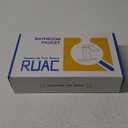 RUACQ Waterfall Bathroom Faucet,Single Handle Bathroom Sink Faucets for 1 or 3 Hole, Stainless Steel Washbasin Mixer Tap with Deck,Pop-up Drain and Supply Hoses (Chrome)