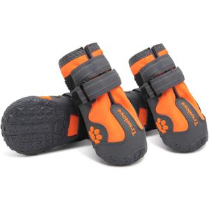 Truelove Dog Boots,Waterproof Dog Booties for Outdoor,Dog Shoes with Reflective Straps for Small Medium Large Dog Truelove Dog Boots,Waterproof Dog Booties for Outdoor,Dog Shoes with Reflective Straps for Small Medium Large Dog