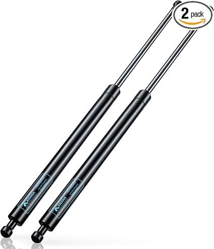 ARANA SE244P40S10 24 inch 40LB Gas Struts for RV Door, 2 Pack
Strong Lift with 10mm Ball Ends, Fits Motorhome Side & Teardrop Trailer Door, Boat Engine & Tonneau Cover (No Hardware)