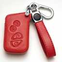 Car Key Fob Case, for Lexus ES200, ES300h, RX300, NX200, UX260H, CT200h Series Car Key Fob Case Cover Accessories (4 Button) Red