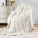 Mr. Sandman Weighted Blankets for Adults, Queen Size 80 x 87 Inches, 25lbs
Machine Washable; Soft Warm Sherpa Fleece; Jacquard Flannel with Glass Beads; Heavy Throw for Sleep and Calm; Cream White