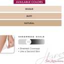 Hanes Silk Reflections Women's Control Top Toeless Ultra Sheer Pantyhose with Run-Resist, Natural, Size: A-B