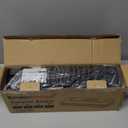 Bonsenkitchen Vacuum Sealer Machine | Compact Food Sealer for Kitchen Storage & Meal Prep | Multiple Modes | External Vacuum System | 5 Bags, Silver