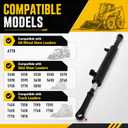 Hydraulic Quick Tach Cylinder Compatible with A770 S450 S510 S530