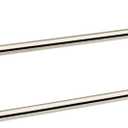 DELTA FAUCET 79625-BN Windemere Wall Mounted 24 in. Double Towel Bar in Spotshield Brushed Nickel