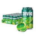 Zevia Zero Sugar Soda, Mountain Zevia, 12 oz Cans (24-Pack) Naturally Sweetened, Non-GMO Project Verified, Gluten-Free, Vegan (EXP 10/21/27)