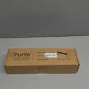 1ft Wood Handrail for Indoor Stairs, Wood Staircase Handrail W/s Black Sturdy Metal Brackets, Stair Banister Railing Wooden Safety Grab Bar for Elderly & Kids