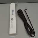 Saysurey Lamp Cord with End Plug Replacement Electric Lamp Wire Clear 18/2 SPT-1 Wire Stripped End Ready for Wiring Repair Part for Table Floor Lighting Fixture(15ft,Brown)