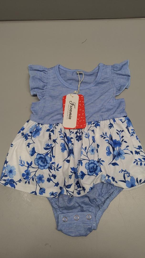 Focamia Baby Girl Clothes Summer Outfit Romper Skirt Ruffle Sleeve