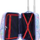 Nautica Kids 18" Hardside Carry-on Suitcase with Spinner Wheels, Pastel Shell