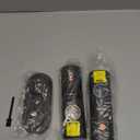 SIMPLETASTE Electric Salt and Pepper Grinder Set, One-Handed, Battery Powered, Adjustable Coarseness, LED Light, Pepper mills with stand, Seasoning Tools for Kitchen, Dining or Gifting (Space Gray)