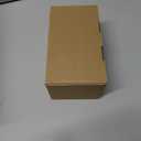 VILLCASE Keyed Entry Door Knob with Lock and Keys Quiet Functionality Modern Black Design Durable Security Lock for Exterior Front Bedroom and Bathroom Doors (16.10X6.40X6.40CM)