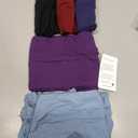 ALLBASE 5 Pack Womens Cotton High Waisted Full Coverage Underwear(Regular & Plus Size) (Blue, XL)