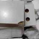 IDEALHOUSE Natural Dresser, Modern 6 Drawer Dresser for Bedroom with Gold Handle and Large Drawer, Wood Double Chest of Drawers and Storage Organizer for Living Room, Hallway, Entryway