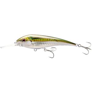 Nomad Design DTX Minnow 145 with Patented Autotune System - Distressed Baitfish Swimming Action, BKK Viper
