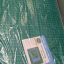 WORKLION 24" x 36" Large Self Healing PVC Cutting Mat, Double Sided, Gridded Rotary Cutting Board for Craft, Fabric, Quilting, Sewing, Scrapbooking - Art Project (Green/Blue)