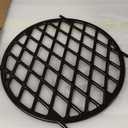 Hongso 8835 21.5 Inch Non-Stick Polished Porcelain Coated Grill Grates for Weber Original Kettle Premium 22 Inch Charcoal Grill, 22" Weber Performer Premium, Deluxe Charcoal Grill, 22'' Smokers