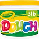 Crayola Dough - Yellow (3lb), Bulk Modeling Dough for Kids, Clay Alternative, Resealable Tub, Ages 3+, Great for Kids Arts & Crafts