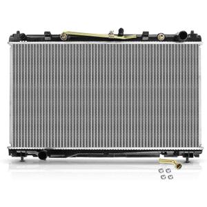 Engine Coolant Radiator Assembly with Transmission Oil Cooler Compatible with Lexus ES300 02-03, ES330 04-06 & Toyota Camry 02-06, Solara 05-08, Automatic Transmission, Replace# 164000A240