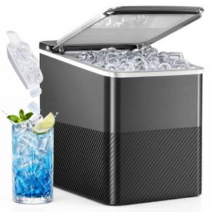Countertop Ice Maker, 9 Cubes in 6 Mins 26lbs/Day