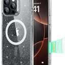 ESR for iPhone 16 Pro Case, Compatible with MagSafe, Shockproof Military-Grade Protection, Magnetic Phone Case for iPhone 16 Pro, Classic Hybrid Case (HaloLock), Clear Shimmer