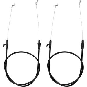 BlueStars 2 pcs 946-04661A Control Cable - Compatible with MTD 746-04661 946-04661 746-04661A Troy Bilt TB110 TB115 TB120 TB130 TB140 TB160 TB230 TB320 Bolens Craftsman Murray Yard Machines Lawn Mower