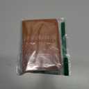 Passport Holder with Airtag Slot and Cards Cash Air Ticket Pocket, Passport Book Cover Case Travel Essentials Brown