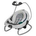 Graco DuetSoothe 2-in-1 Portable Baby Swing & Rocker, Sapphire