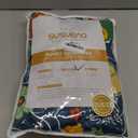 SUSYBAO Colorful Floral Duvet Cover Queen 100% Cotton Flower Duvet Cover 3 Piece Set 1 Multi-colored Cactus Botanical Duvet Cover with Zipper Ties 2 Pillowcases Luxury Soft Sunflower Print Bedding Set