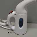 Steamer for Clothes, Handheld Garment Steamer, Portable Clothes Steamer Remove Wrinkle, Ideal for ALL Fabrics, 12 minutes Continuous Steam, One button Design, Easy to Use, mini (White)