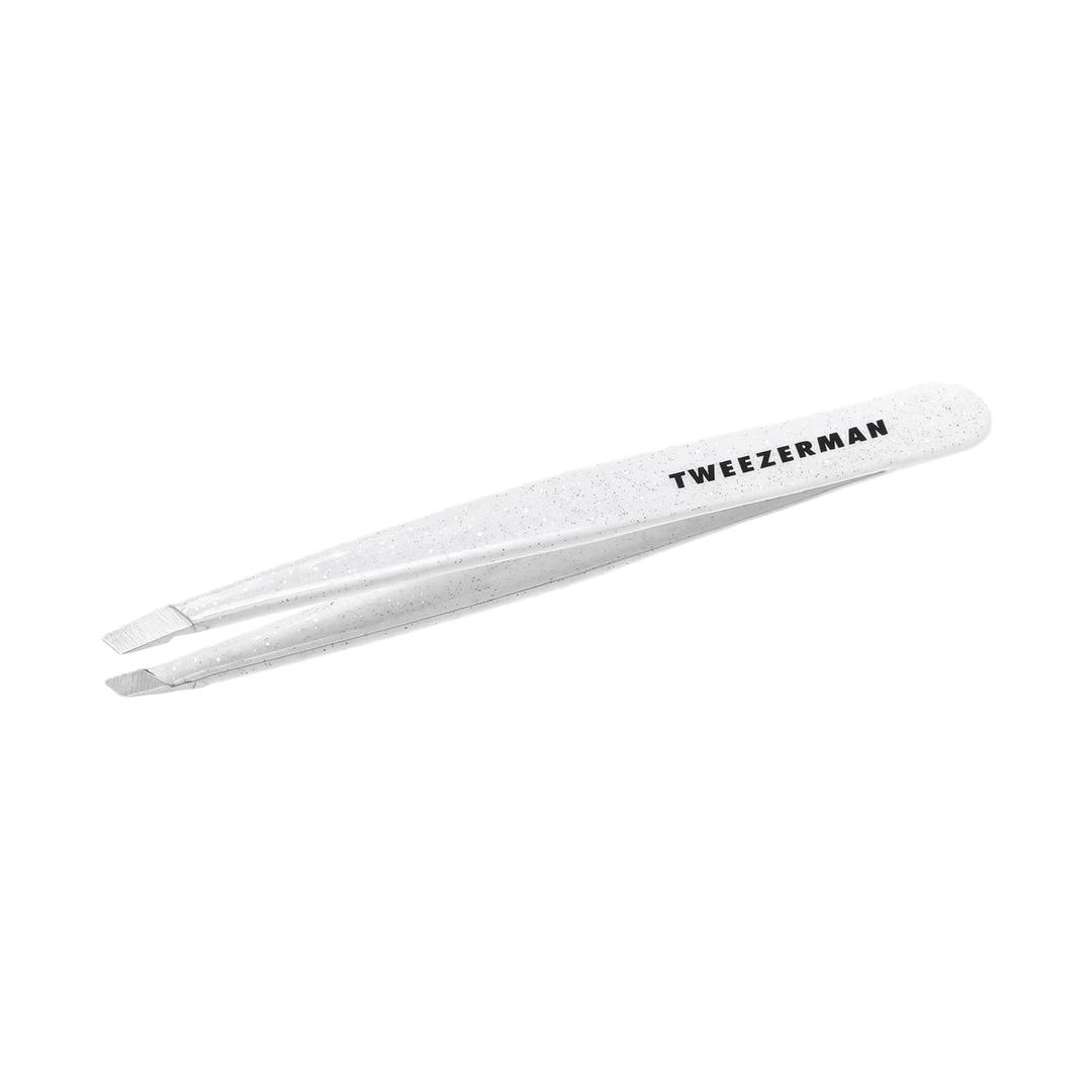 Tweezerman Exclusive Moon Dust Slant Tweezer - Hair Removal Tweezers, Stainless Steel