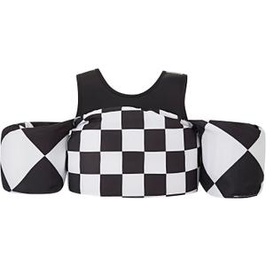 KIDSco Swim Vest for Kids 30-50 lbs. A Puddle Jumper Swimming Float Aid with Shoulder Straps and Arm Water Wings. for Boys and Girls Aged 2-6