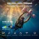 Sublue Mix Underwater Scooter with Action Camera Mount 30 Minutes 22lbf 131ft Waterproof Dual Motors Water Sports Pool Diving Snorkeling for Adults Gray Battery Version