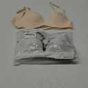 Eleplus 3 Pieces Lightly Lined Wireless Bras for Women Comfy Plunge T Shirt Bra Pack 34/75B