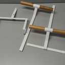 Backpack Over The Door Hanger for Closet or BedroomModern Minimalist Door Hook Rack for Home & Office
