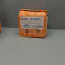 Pura Size 5 Eco-Friendly Diapers (24-35 lbs) Totally Chlorine Free (TCF) Hypoallergenic, Soft Organic Cotton, up to 12 Hours Leak Protection, Allergy UK, 3 Packs of 20 (60 Diapers)