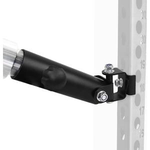 A2ZCARE Power Rack Mounted Landmine Attachment, T Bar Row Landmine Base, Fit 2-inch Olympic Row Bar, Compatible with 3x2 & 3x3 inch Power Cage