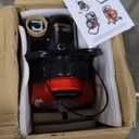 50FTx1/2 Inch Drain Cleaner Machine with Wheels, Sewer Snake Electric Drain for 2" to 4" Pipes, Plumbing Snake Auger Cleaner with 6 Cutter & Foot Switch for Sewer, Sink, Toilet, Bathroom (as picture)