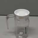 Acrylic Transparent Water Jugs, Striped Water Pitcher, Pitcher with Lid Suitable for Family, Club, Bar, Restaurant, Coffee Shop Use (500ML)