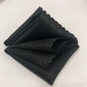 25 pcs 17-Inch Black Table Napkins Reusable Washable Wedding Party Dinner Linens Tableware Supplies