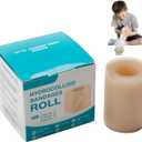 Hydrocolloid Bandages Roll for Wound Care, 2" x 16FT Self-Adhesive Dressing, High Absorbent Hydrocolloid Tape, Customizable Patch Size, Waterproof, First Aid Kit Essential