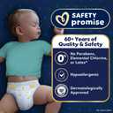 Pampers ZZZ Overnight Diapers, Size 3 (16-28 lbs), 116 Count, Nighttime Protection Disposable Baby Diaper, Night Time Leak and Skin Protection