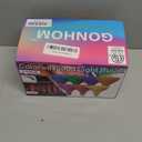 Gonhom PAR38 Flood Lights Outdoor,Dimmable LED Flood Light Bulbs,20W(Equivalent to 200W),E26 Base,Outdoor Porch,Holiday Lighting,LED Flood Light Bulb for Halloween,Christmas,2 Pack Orange