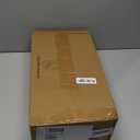 3-Tier Small Narrow Wood Side Table with Charging Station, Skinny Nightstand for Small Space, Slim Bedside Table with Storage for Couch, Thin End Table with USB Ports and Outlets, Rustic Brown (Pack of 1)