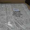 Soalmost 12x15 Washable Area Rug Beige Neutral Abstract Living Room Large Carpet Non Slip Bedroom Indoor Office Dining Room Low Pile Thin Rug