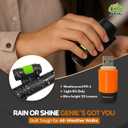 GoGo Stik Genie Rechargeable Led Flashlights and mounting Clip for Your Night use.