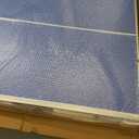 GoSports 6 x 3 ft Mid-Size Table Tennis Table Set with Adjustable Height - Blue