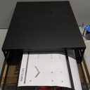 Coffee Pod Holder Counter Coffee Vertuo Capsules Storage Organizer with Sliding Drawer Compatible For 35 K-Cup Pods No Assembly Needed Black